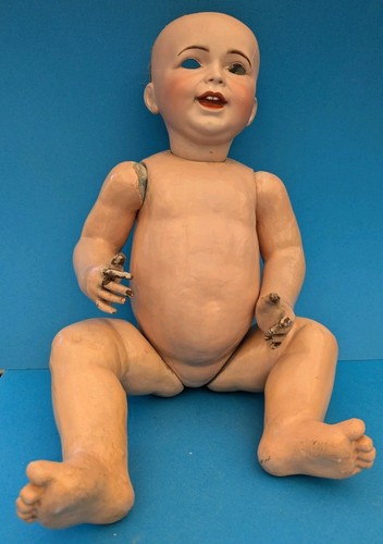 Ancienne poupée poupon bébé - ancienne,